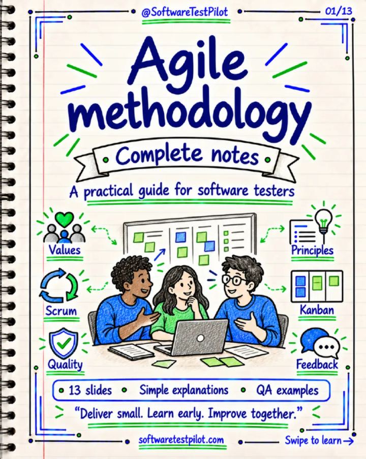 First-page preview of Agile Methodology Complete Notes