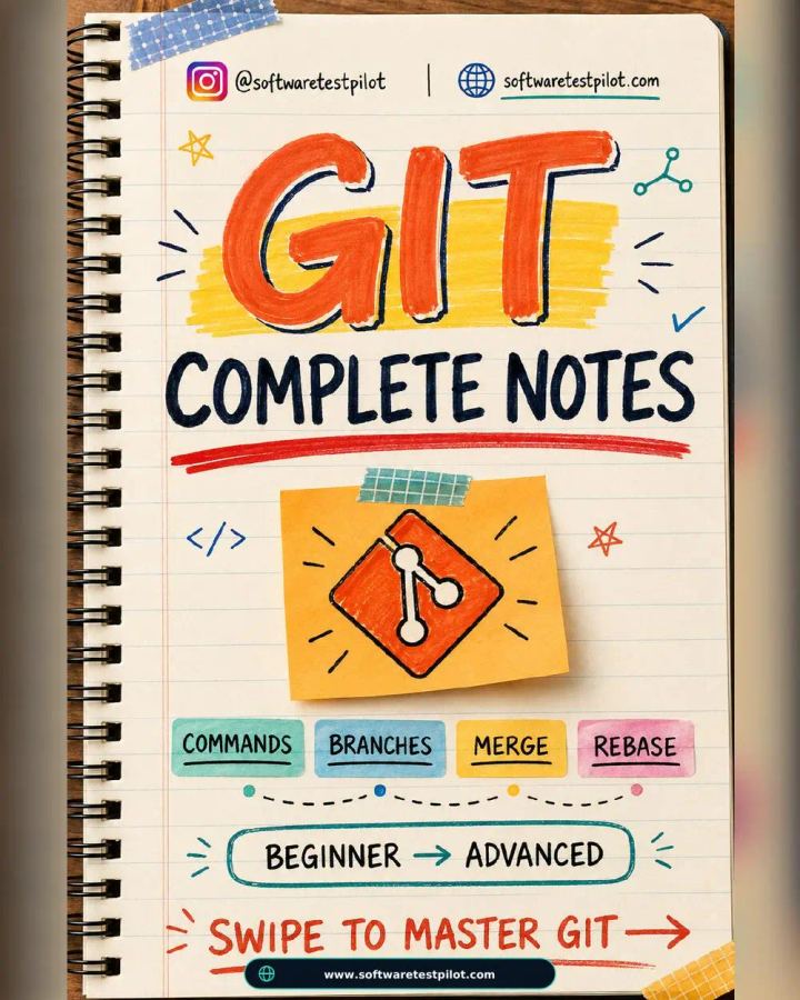 First-page preview of Git Complete Notes
