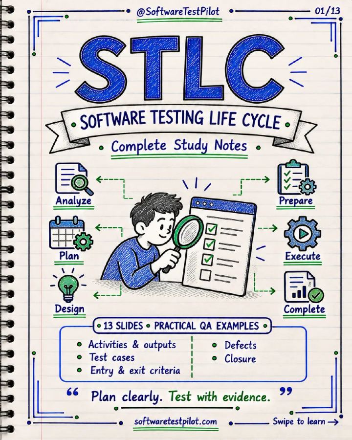 First-page preview of STLC: Complete Notes
